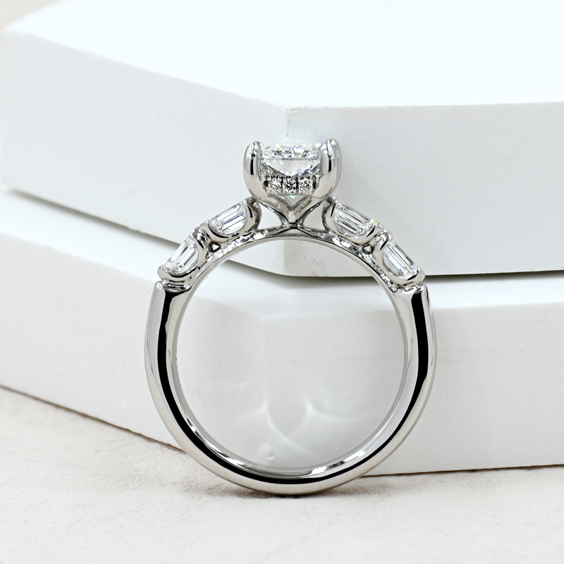 Platinum Nuero 2ct Radiant Ring